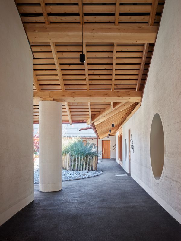 Kindergarten Untervaz – Innenhof – Laura Egger